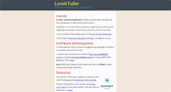 Desktop Screenshot of lovell.info